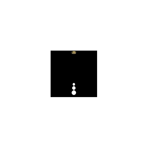 PEARL LED PENDANT 9W 3000K, GOLD