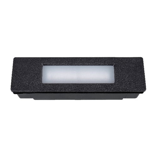 NINA LED АΑΠΛΙΚΑ ΧΩΝΕΥΤΗ ΤΟΠΟΘΕΤΗΣΗ 7.5W CCT IP55 ΜΑΥΡΟ