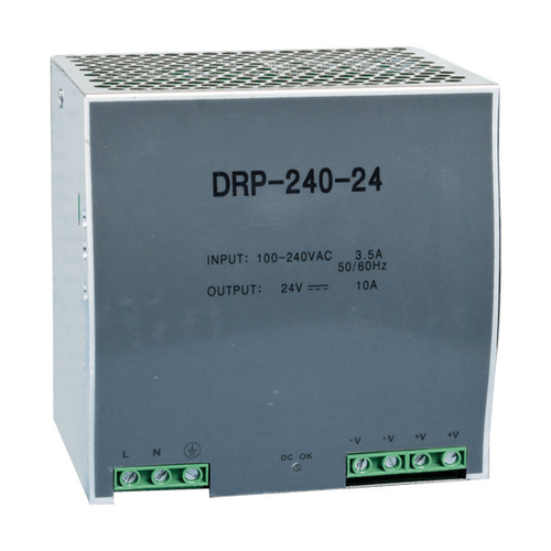 ΣΥΣΚΕΥΗ ΤΡΟΦΟΔΟΣΙΑΣ DRP-240-24 24V ΤΑΣΗ ΕΞΟΔΟΥ