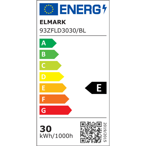 ZFLD ΣΠΟΤ ΡΑΓΑΣ 2-ΓΡΑΜΜΩΝ 30W 30° 3000K ΜΑΥΡΟ