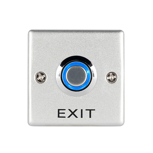 EL-EB53A ZINC ALLOY EXIT BUTTON (NO/COM)