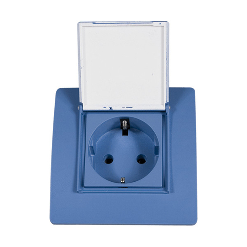 EL BASIC TZ107C GERMAN STANDARD SOCKET WITH COVER