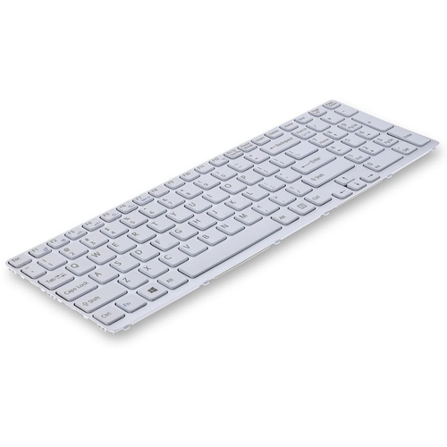 Πληκτρολόγιο Sony Vaio SVE 15 17 series white 0,8cm version