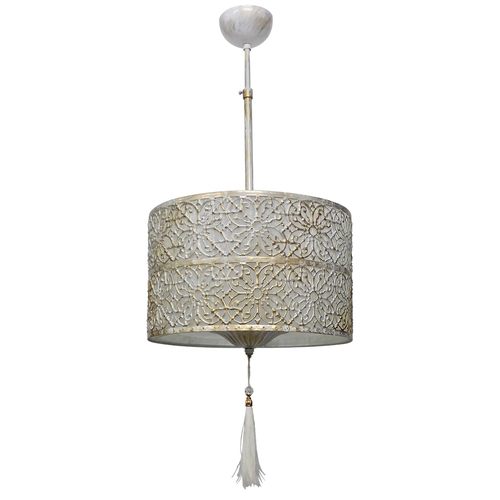 DAMASCUS 1L WHITE-BRONZE ΚΡΕΜΑΣΤΟ Ε/27