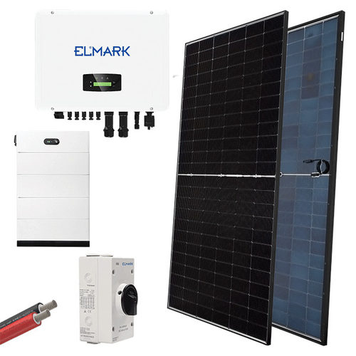HYBRID Solar System 3P/20kW με Πάνελ 580W & Μπαταρία – ELMARK