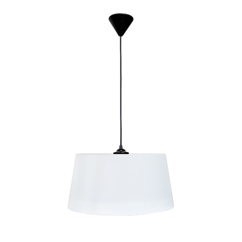 DRUM 1L BL-WHITE Φ35 PENDEL ΚΡΕΜΑΣΤΟ ΠΛΑΣΤΙΚΟ Ε/27