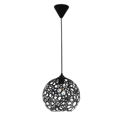 TUNIS/25 BLACK 1L Κρεμαστό φωτιστικό Φ25