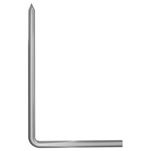 418-L0,60 | 418-L0,60 | ΑΚΙΔΑ Φ10 L600mm  |  Al | 0,48mt ΠΑΝΩ + 0,12mt ΚΑΤΩ