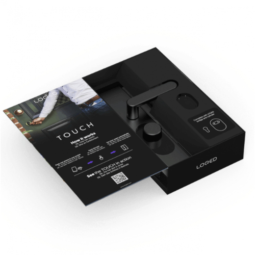 LOQED Touch Smart Lock Black Edition | LOQED Touch Smart Lock Black Edition - EAN 8719326820194