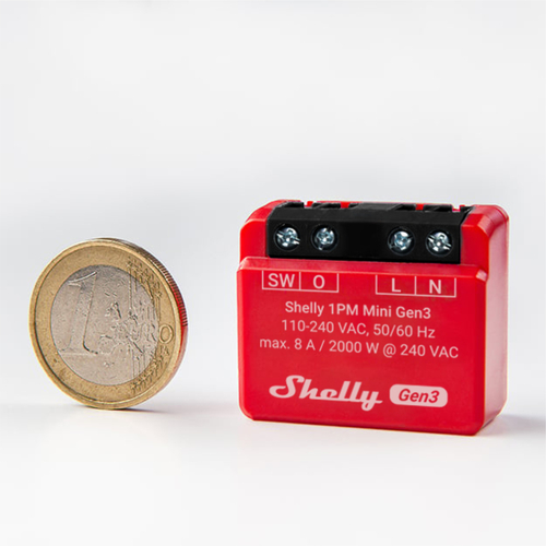 Shelly 1PM Mini Gen3 x5 Bundle | Shelly 1PM Mini Gen3 x5 Bundle
