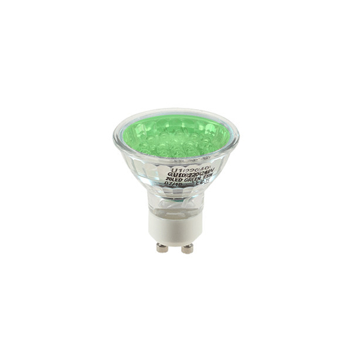 LED20 GU10-ΠΡΑΣΙΝΟ,1.5W,230V