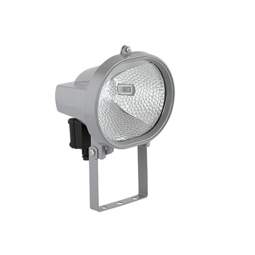 LED ΠΡΟΒΟΛΕΑΣ ΤΥΠΟΥ ΑΛΟΓΟΝΟΥ ΜΕ ΛΑΜΠΑ LED J118 7.5W, ΓΚΡΙ