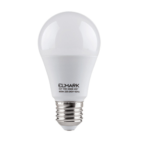 LED ΛΑΜΠΤΗΡΑΣ PEAR A60 SMD2835 10W E27 230V ΛΕΥΚΟ
