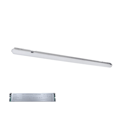 BELLA LED FIXTURE 55W 6400K IP65+ EM 120lm/W