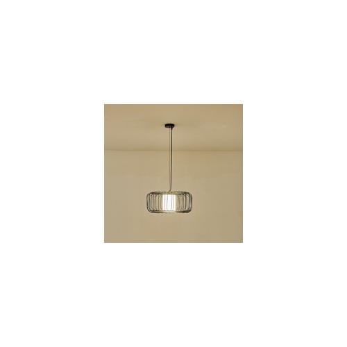 ΦΩΤΙΣΤΙΚΟ ΚΡΕΜΑΣΤΟ ΜΕΤΑΛΛΟ 1XE27  MAX 40W  340X340X1520mm ΜΑΥΡΟ ARTE ILLUMINA AIRY