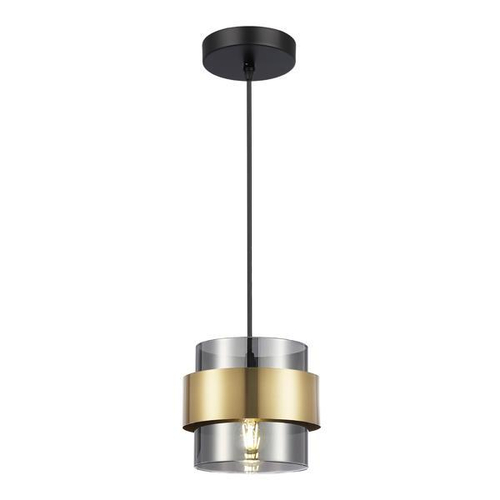 ΦΩΤΙΣΤΙΚΟ ΚΡΕΜΑΣΤΟ 1XE27 180X1205mm MAX 15W ΜΑΥΡΟ-ΧΡΥΣΟ ARTE ILLUMINA RELIAC