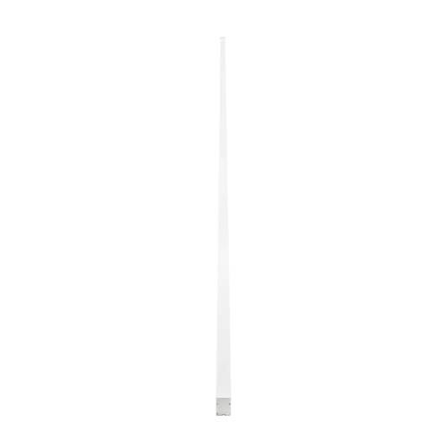 GLOBOSTAR® ALP-LINEAR LUMILINE 61763-3M Επιφανειακό / Κρεμαστό Προφίλ Αλουμινίου με Λευκό Γαλακτερό Πατητό Κάλυμμα για Ταινίες LED IP20 - Λευκό Ματ - Μ300 x Π3.5 x Υ7cm
