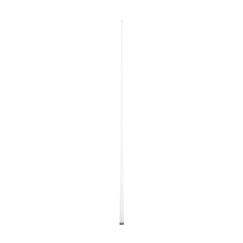 GLOBOSTAR® ALP-LINEAR GLOWTRACK 61796-3M Επιφανειακό Προφίλ Αλουμινίου με Λευκό Γαλακτερό Πατητό Κάλυμμα για Ταινίες LED IP20 - Λευκό Ματ - Μ30 x Π2 x Υ2cm - Πακέτο 5 Τεμαχίων