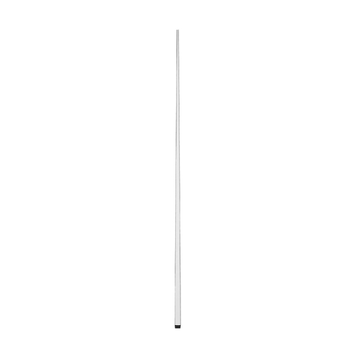 GLOBOSTAR® ALP-LINEAR GLOWTRACK 61797-3M Επιφανειακό Προφίλ Αλουμινίου με Λευκό Γαλακτερό Πατητό Κάλυμμα για Ταινίες LED IP20 - Μαύρο Ματ - Μ30 x Π2 x Υ2cm - Πακέτο 5 Τεμαχίων