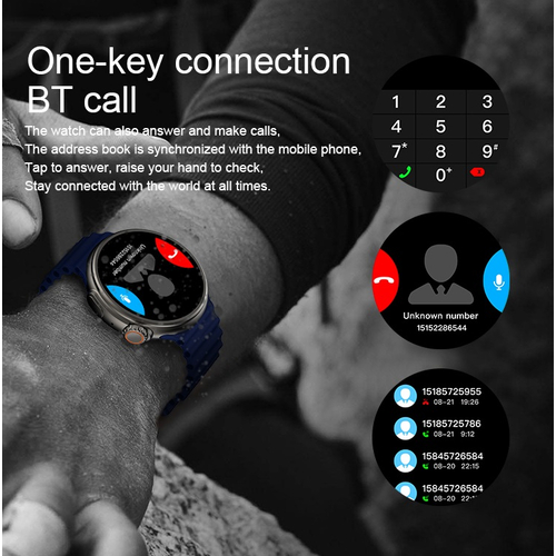 Smartwatch - Z78 UItra - 880266 - Blue