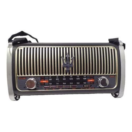 Επαναφορτιζόμενο ραδιόφωνο Retro - M523BT - 865235