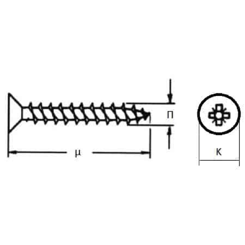 Νοβοπανόβιδες 3*18mm Γαλβανιζέ LIH-LIN κουτί: 1000τεμ. (τιμή/1000τεμ)