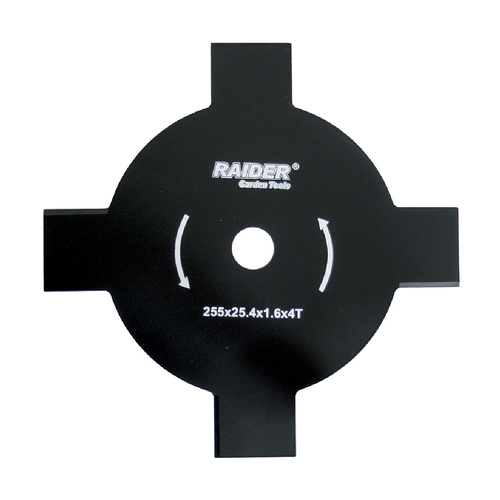 RAIDER Θαμνοκοπτικού δίσκος 4 δόντια 255MM 110229