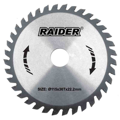 RAIDER Δίσκος κοπής ξύλου Φ30/Φ250/48Δόντια 163116