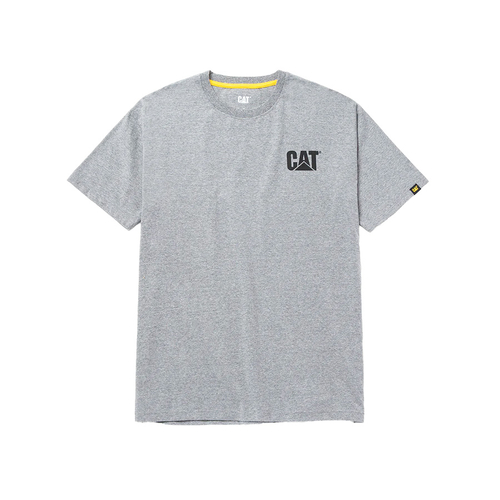 CAT Μπλουζάκι κοντομάνικο γκρι trademark tee M W05324
