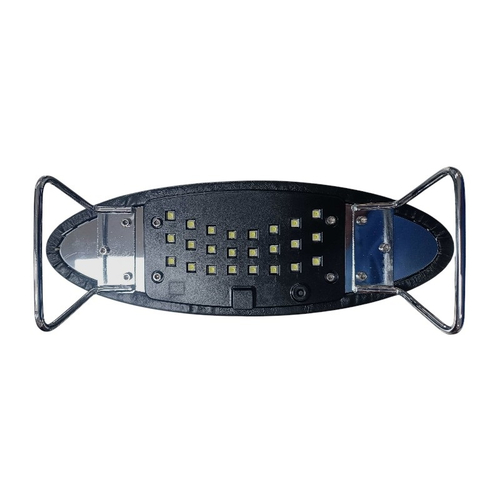 Φουρνάκι νυχιών με βάση στήριξης - Arm Rest manicure-pedicure - SUN-H9 - 582426 - Black