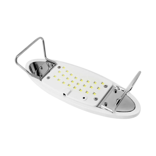 Φουρνάκι νυχιών με βάση στήριξης - Arm Rest manicure-pedicure - SUN-H9 - 582426 - White