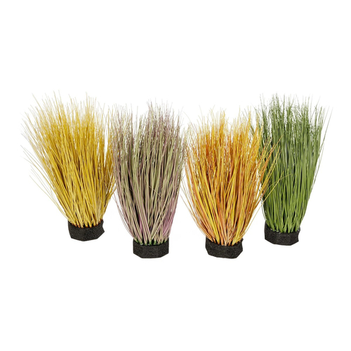 GloboStar® Artificial Garden GRASS BUSH 21170 Τεχνητό Διακοσμητικό Φυτό Θάμνος Γρασίδι Μ30 x Π20 x Υ65cm
