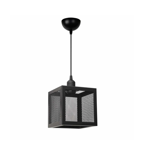 GloboStar® JAULA 204-0181 Μοντέρνο Κρεμαστό Φωτιστικό Οροφής Μονόφωτο 1 x E27 AC 220-240V IP20 Μαύρο - Μ17 x Π17 x Υ23cm GloboStar® JAULA 204-0181 Μοντέρνο Κρεμαστό Φωτιστικό Οροφής Μονόφωτο 1 x E27 AC 220-240V IP20 Μαύρο - Μ17 x Π17 x Υ23cm