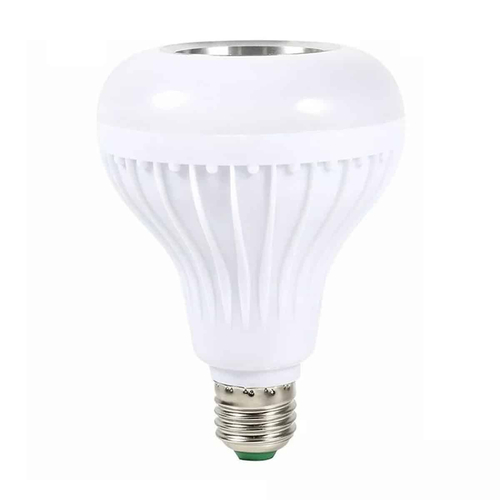 100288 Λάμπα E27 12Watt Bluetooth με Ηχείο και Ασύρματο Χειριστήριο RGBW