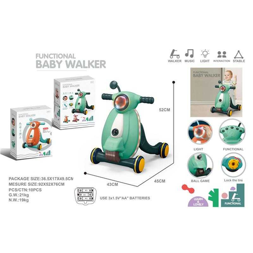 Παιδική στράτα scooter - 922-606 - 215521 - Green