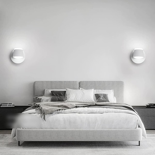100423 Mason Μεταλλική Απλίκα LED 6W Λευκό Ημέρας 4000K Λευκό