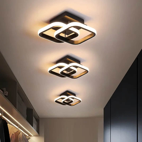 Oliya-B Μεταλλικό Φωτιστικό Οροφής 24Watt CCT μέσω διακόπτη