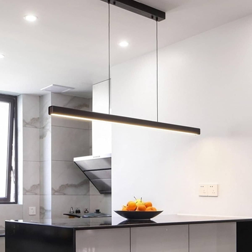 Orion Κρεμαστό Φωτιστικό Οροφής LED 32W CCT Dimmable Μαύρο με χειριστήριο