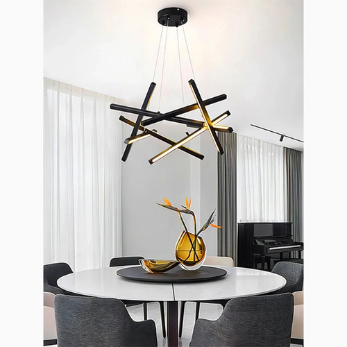 Prisma Πολυέλαιος Οροφής LED Dimmable CCT 80W D72 με Χειριστήριο - Μοντέρνος LED Φωτισμός Οροφής