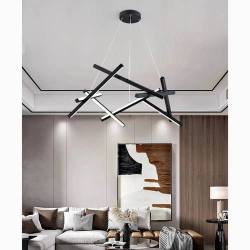 Prisma Πολυέλαιος Οροφής LED Dimmable CCT 80W D72 με Χειριστήριο - Μοντέρνος LED Φωτισμός Οροφής