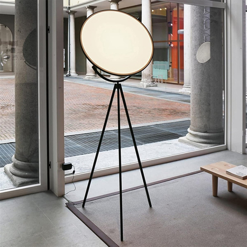 GB111 LED Minimal Μεταλλικό Φωτιστικό Δαπέδου 20W Dimmable CCT D45CMXH170CM με χειριστήριο