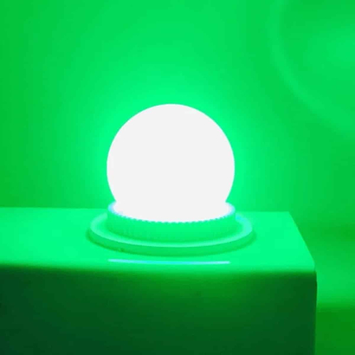 100091 Λάμπα LED E27 G45 Γλομπάκι 2W 80lm 260° AC 220-240V IP20 Φ4.5 x Υ6.9cm - 2 Χρόνια Εγγύηση Κόκκινο