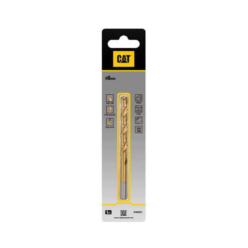 CAT Τρυπάνι τιτανίου HSS 8x117mm DA02012