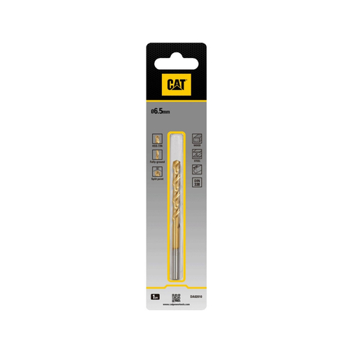 CAT Τρυπάνι τιτανίου HSS 6.5x101mm DA02010