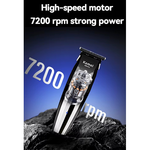 Κουρευτική μηχανή - KM-512 - Kemei - Silver