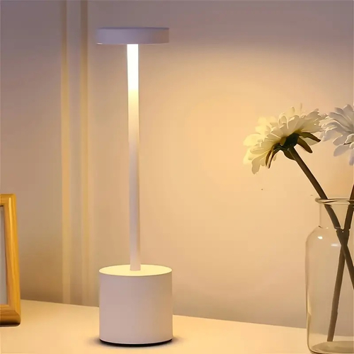 Επαναφορτιζόμενο επιτραπέζιο φωτιστικό LED - 43-8 - 430125 - White