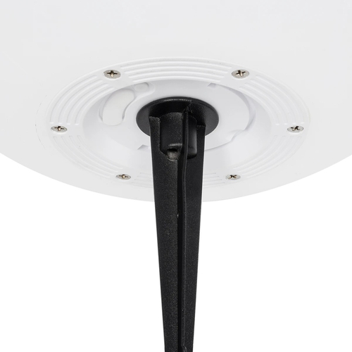 GLOBOSTAR® AQUAGLOW 71475 Μοντέρνο Φωτιστικό Κήπου Μπάλα με IR Ασύρματο Χειριστήριο LED 5W 400lm 360° DC 5V με USB-C με Ενσωματωμένο Φωτοβολταϊκό Panel 6V 1.5W & Επαναφορτιζόμενη Μπαταρία Li-ion 3.7V 3x18650 1800mAh Αδιάβροχο IP54 Πολύχρωμο RGBW Dimmable - Sanan SMD Chip - Γαλακτερό Λευκό - Μ35 x Π35 x Υ34cm - 2 Χρόνια Εγγύηση
