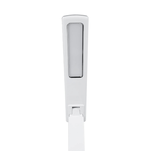 GLOBOSTAR® ZENTIME 76554 Μοντέρνο Επιτραπέζιο Φωτιστικό Γραφείου με Ασύρματη Φόρτιση 15W 3A & Ψηφιακό Ρολόι LED 3.5W 350lm 120° DC 5V με USB-C IP20 Ρυθμιζόμενο Λευκό CCT με Αφή 2700K/4500K/6000K Dimmable - Sanan SMD Chip - Μαύρο - Μ19.5 x Π25 x Υ50cm - 2 Χρόνια Εγγύηση