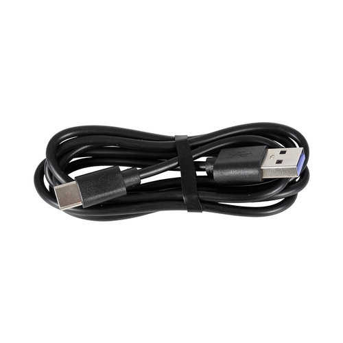 GLOBOSTAR® LUCORA 76556 Μοντέρνο Επιτραπέζιο Φωτιστικό Γραφείου με Ασύρματη Φόρτιση 10W 2A & 4W Bluetooth Ηχείο LED 3W 300lm 120° DC 5V με USB-C IP20 Ρυθμιζόμενο Λευκό CCT με Αφή 2700K/4500K/6000K Dimmable - Sanan SMD Chip - Μαύρο - Μ12 x Π12 x Υ34cm - 2 Χρόνια Εγγύηση