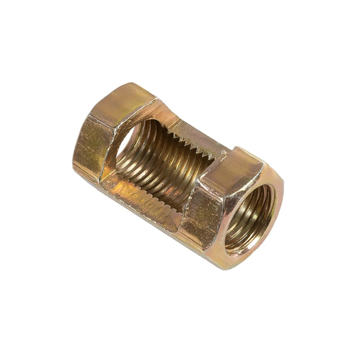 GLOBOSTAR® PIPEADAPT 79595 Μεταλλικός DIY Σύνδεσμος για Ολόπασους Σωλήνες Φωτιστικών - Μ1.3 x Π1.3 x Υ2.5cm - Πακέτο 10 Τεμαχίων